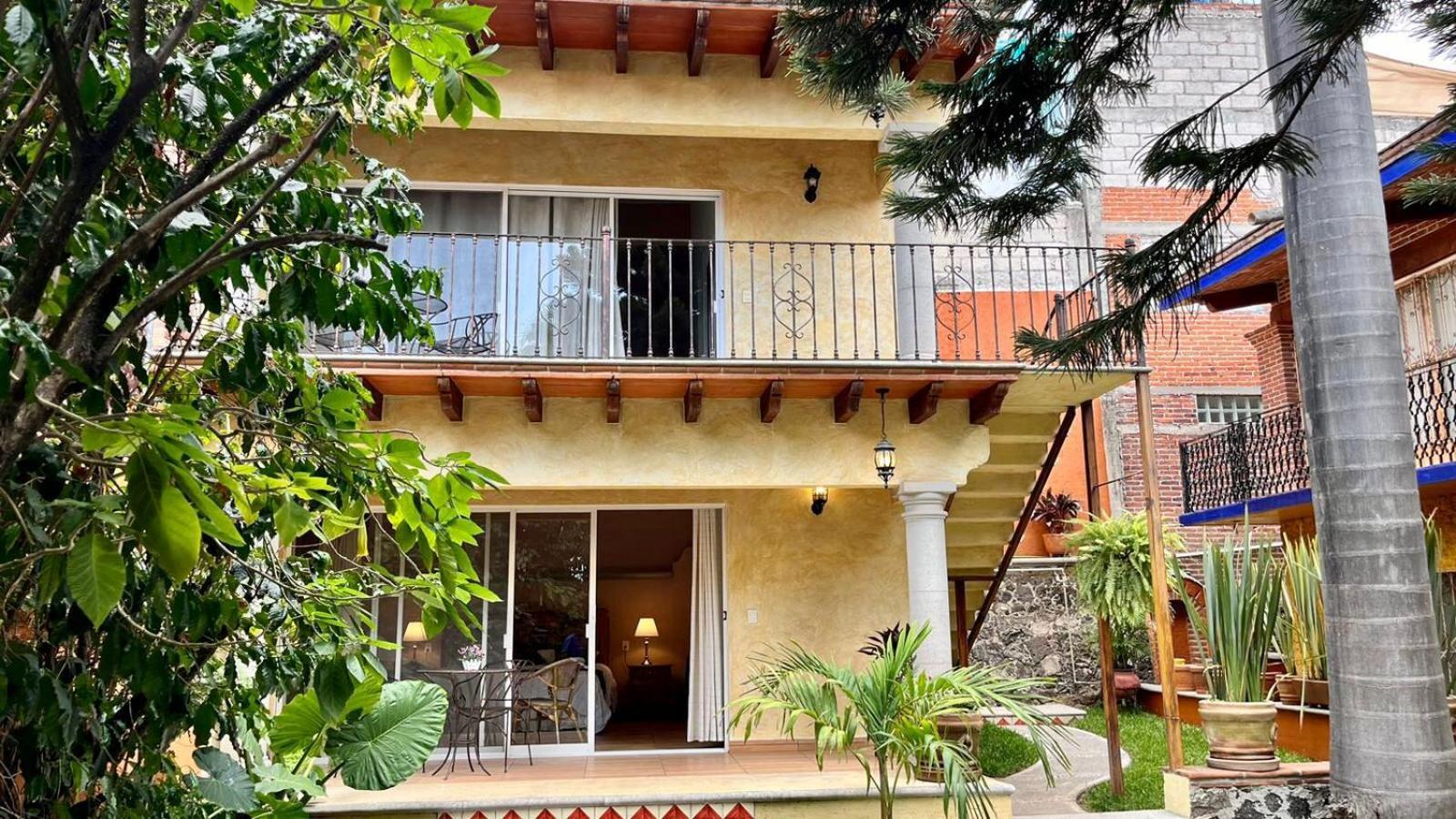 Casa Calnacazco Daire Tepoztlán Dış mekan fotoğraf