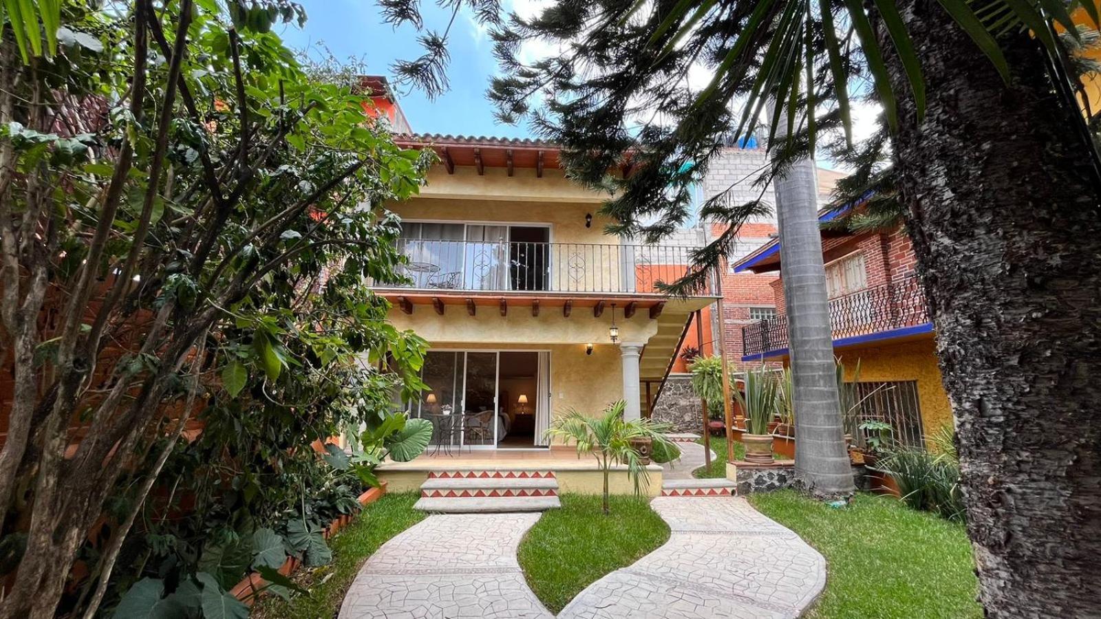 Casa Calnacazco Daire Tepoztlán Dış mekan fotoğraf
